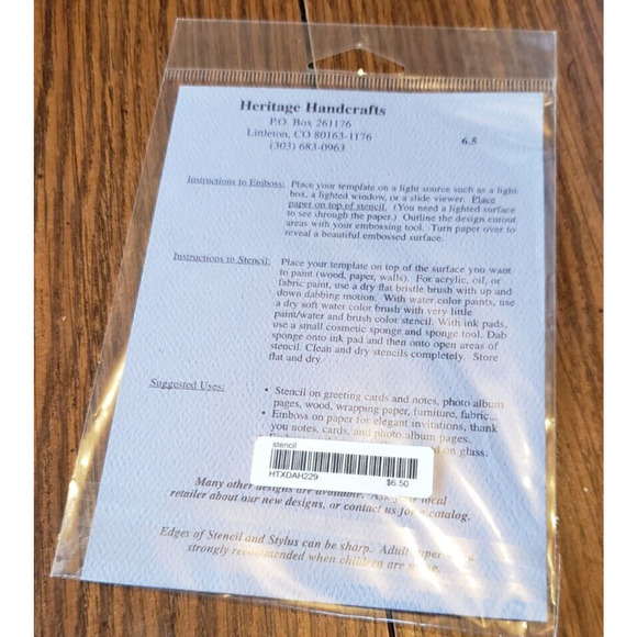 Heratige Handcrafts Brass Stencil Embossing Template Church Door - Picture 2 of 5